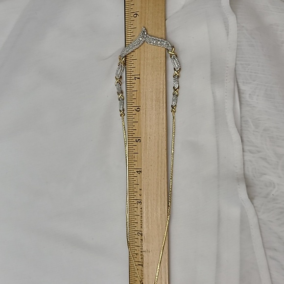 Diamond ( Genuine) Sterling Silver Necklace - Picture 10 of 15